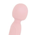 Двосторонній масажер-вібратор Good Vibes Only – SIMI Double-Sided Wand Vibrator Soft Silicone – Pink - мініатюра 5