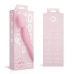 Двосторонній масажер-вібратор Good Vibes Only – SIMI Double-Sided Wand Vibrator Soft Silicone – Pink - мініатюра 10