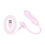 Віброяйце-віброкуля Good Vibes Only – SIVA Bullet Vibrator Soft Silicone – Pink, 10 режимів - мініатюра 7