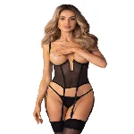 Корсет Obsessive Euphori corset S/M - мініатюра 1