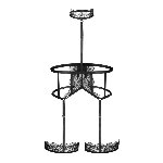Портупея Obsessive Hersis harness S/M - мініатюра 6