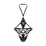 Боді Obsessive Keira Lise crotchless teddy S/M - мініатюра 5