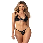 Комплект Obsessive Keira Lise 2-pcs set 2XL/3XL - мініатюра 1