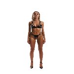 Комплект Obsessive Keira Lise 2-pcs crotchless set S/M - мініатюра 9