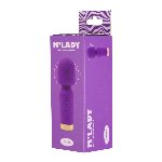 Вібромасажер M’Lady Mini Vibrating Wand Purple - мініатюра 3