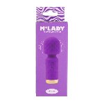 Вібромасажер M’Lady Mini Vibrating Wand Purple - мініатюра 5