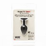 Анальна пробка BMS Roses Til’ Dawn Silicone Anal Plug Medium - мініатюра 5