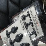 Набір силіконових анальних пробок BMS Roses Til’ Dawn Silicone Anal Plug Kit (пошкоджене паковання!!!) - мініатюра 2