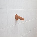 Фалоімітатор ADDICTION Steven 7.5" Silicone Dong Caramel, віброкуля в подарунок - мініатюра 8
