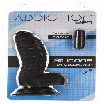 Фалоімітатор ADDICTION Ben 7" Dildo With Balls Black, віброкуля в подарунок - мініатюра 5