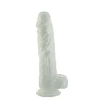 Фалоімітатор ADDICTION Pearl 8.5" Dildo with Balls, віброкуля в подарунок - мініатюра 1