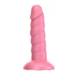 Фалоімітатор Fantasy by Addiction Unicorn Dildo 5.5” Pink, віброкуля в подарунок - мініатюра 1