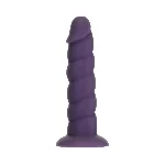 Фалоімітатор Fantasy by Addiction Unicorn Dildo 7” Purple, віброкуля в подарунок - мініатюра 1