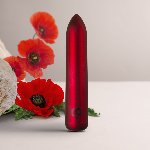 Віброкуля Rocks Off Bullet Poppy Red 16 Settings - мініатюра 11