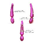 Стимулятор для клітора Love To Love Pleaser Iridescent Berry, ефект постукування, 5 режимів - мініатюра 5