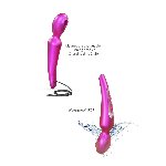 Стимулятор для клітора Love To Love Pleaser Iridescent Berry, ефект постукування, 5 режимів - мініатюра 4