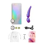 Стимулятор для клітора Love To Love Pleaser Iridescent Night, ефект постукування, 5 режимів - мініатюра 7
