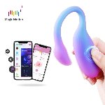 Смарт-віброяйце Magic Motion Flamingo Max Blue 2 в 1: віброяйце та тренажер Кегеля, 10 режимів - мініатюра 2