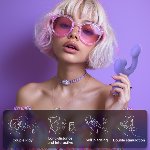 Смарт-вібратор Magic Motion Ponder Purple, подвійна стимуляція, віброяйце+язичок для клітора - мініатюра 11