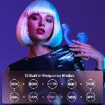 Смарт-вібратор Magic Motion Ponder Blue, подвійна стимуляція, віброяйце+язичок для клітора - мініатюра 7