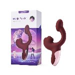 Смарт-вібратор Magic Motion Ponder Red, подвійна стимуляція, віброяйце+язичок для клітора - мініатюра 6