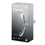 Металевий дилдо Satisfyer Cosmic Crest 2, двосторонній, можна нагрівати й охолоджувати - мініатюра 5