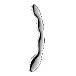Металевий дилдо Satisfyer Cosmic Crest 2, двосторонній, можна нагрівати й охолоджувати - мініатюра 2