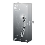 Металевий дилдо Satisfyer Pure Gravity 1, двосторонній, можна нагрівати й охолоджувати, 939 г - мініатюра 5