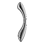 Металевий дилдо Satisfyer Pure Gravity 1, двосторонній, можна нагрівати й охолоджувати, 939 г - мініатюра 2