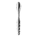 Металевий дилдо Satisfyer Star Force 1, двосторонній, можна нагрівати та охолоджувати - мініатюра 4