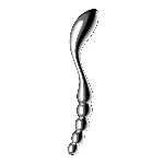 Металевий дилдо Satisfyer Star Force 1, двосторонній, можна нагрівати та охолоджувати - мініатюра 1
