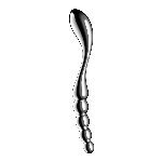 Металевий дилдо Satisfyer Star Force 1, двосторонній, можна нагрівати та охолоджувати - мініатюра 2