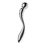 Металевий дилдо Satisfyer Star Force 2, двосторонній, можна нагрівати та охолоджувати - мініатюра 1