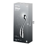 Металевий дилдо Satisfyer Star Force 4, двосторонній, можна нагрівати та охолоджувати, дуже важкий - мініатюра 5