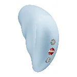 Вакуумний стимулятор Fun Factory Intense Sky Blue, 11 режимів роботи, перезаряджуваний - мініатюра 1