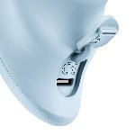 Вакуумний стимулятор Fun Factory Intense Sky Blue, 11 режимів роботи, перезаряджуваний - мініатюра 8