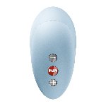 Вакуумний стимулятор Fun Factory Intense Sky Blue, 11 режимів роботи, перезаряджуваний - мініатюра 3