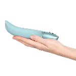 Вібратор для точки G Fun Factory Diva Dolphin Ice Blue, 10 режимів роботи, на батарейках - мініатюра 7