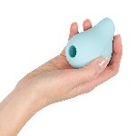 Вакуумний стимулятор Fun Factory Seduction Ice Blue, 11 режимів роботи, перезаряджуваний - мініатюра 9