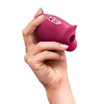 Вакуумний стимулятор Fun Factory Belle Raspberry, 11 режимів роботи, перезаряджуваний - мініатюра 7