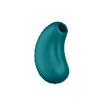 Вакуумний стимулятор з вібрацією Fun Factory Cherie Bottle Green, 11 + 12 режимів роботи, перезаряджуваний - мініатюра 2