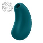 Вакуумний стимулятор з вібрацією Fun Factory Cherie Bottle Green, 11 + 12 режимів роботи, перезаряджуваний - мініатюра 4