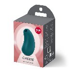 Вакуумний стимулятор з вібрацією Fun Factory Cherie Bottle Green, 11 + 12 режимів роботи, перезаряджуваний - мініатюра 6