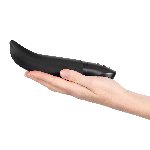 Вібратор для точки G Fun Factory Diva Dolphin Black, 10 режимів роботи, на батарейках - мініатюра 7