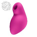 Вакуумний стимулятор з вібрацією Fun Factory Allure Magenta, 11 + 12 режимів роботи, перезаряджуваний - мініатюра 4