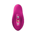 Вакуумний стимулятор з вібрацією Fun Factory Allure Magenta, 11 + 12 режимів роботи, перезаряджуваний - мініатюра 3