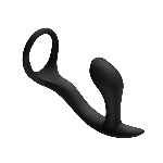 Анальна пробка з ерекційним кільцем Fun Factory BOOTIE RING Black - мініатюра 2