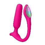 Анальна смарт-вібропробка Lovense Lush Anal, дуже потужна, LED-підсвічування - мініатюра 3