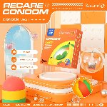 Презервативи Recare Color Fruit Flavour Condoms 3 шт, аромати: м'ята, банан, полуниця - мініатюра 5