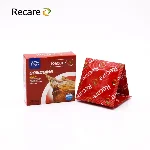 Презервативи Recare Cola Dotted&Ribbed Condoms 3 шт, з пухирцями та ребрами, аромат: Кола - мініатюра 1